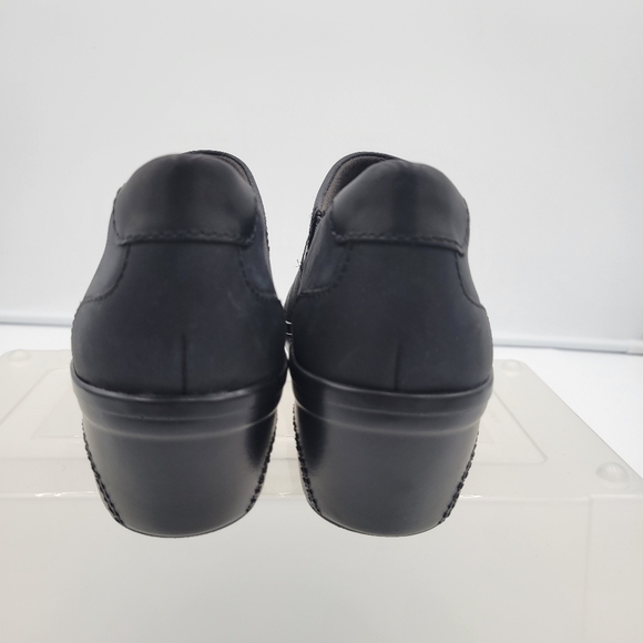 Womans Clarks Collections Marion Helen Cut-out Detail Slip on Clog/Boottie S 7 - Picture 3 of 10